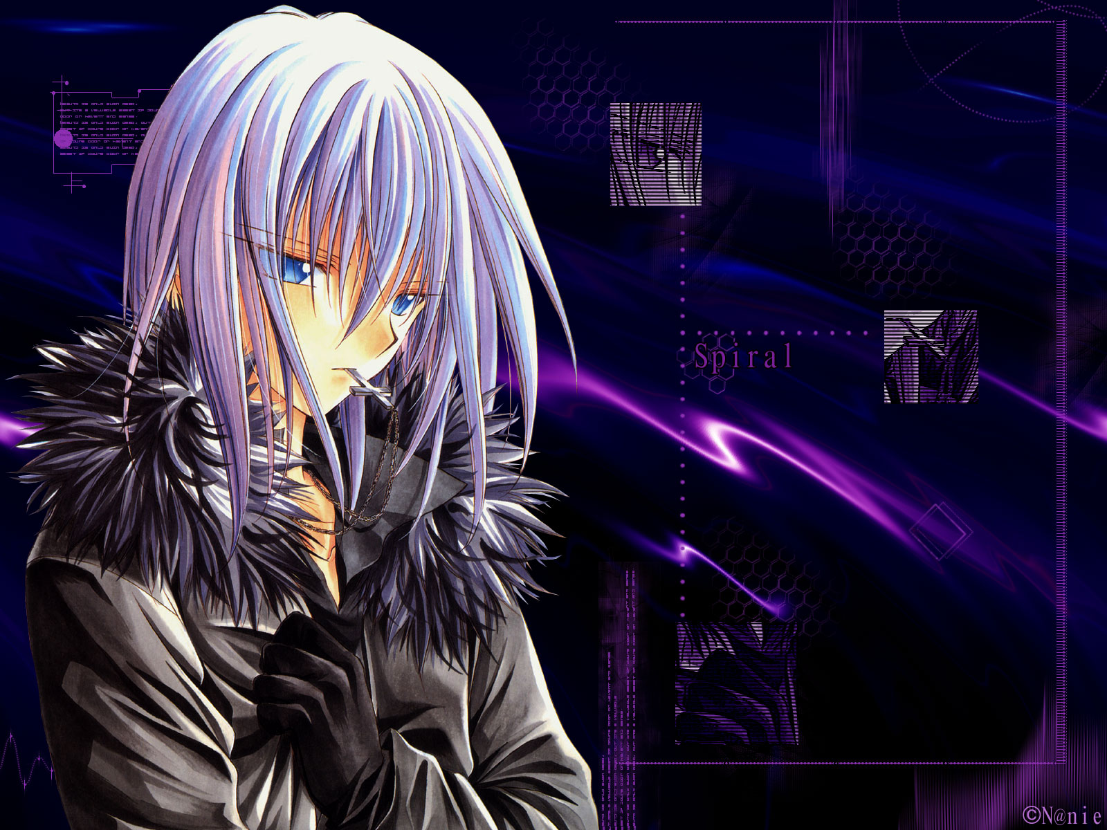 anime guy wallpaper,anime,cg artwork,violet,cartoon,purple