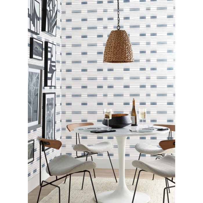 Dashing Stripe Wallpaper Dining Room WallpaperUse