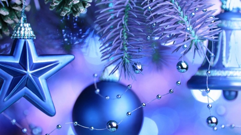 cool fondos de pantalla de navidad,azul,decoración navideña,árbol de navidad,árbol,decoración navideña