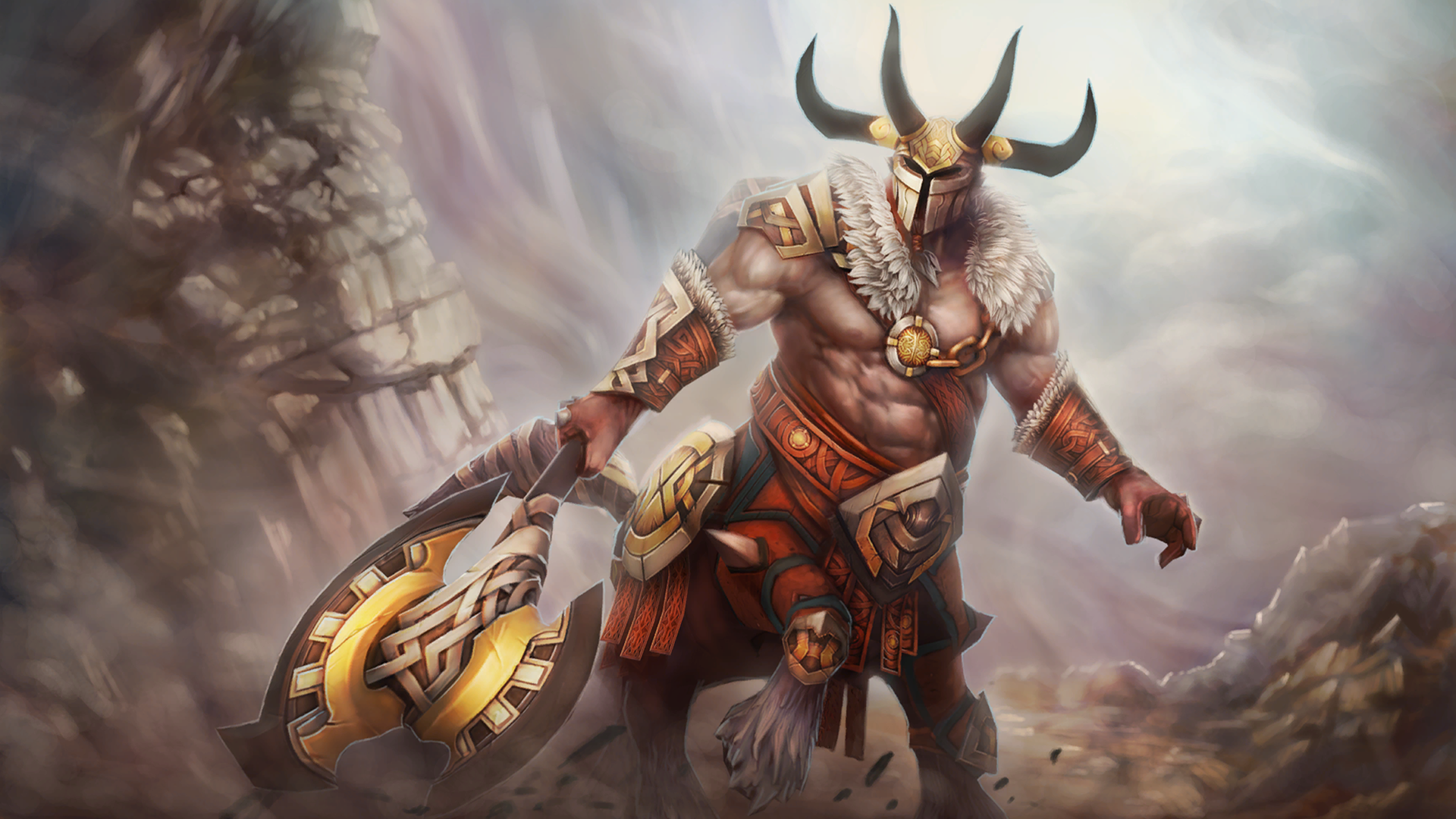 dota 2 loading screen wallpaper,action adventure game,mythology,demon,warlord,fictional character