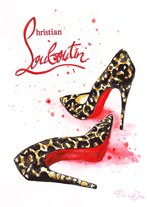 christian louboutin wallpaper,schuhwerk,high heels,schuh,schriftart,illustration