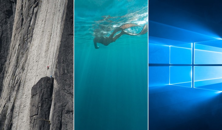 windows 10 wallpaper für handys,blau,wasser,türkis,unter wasser,ozean