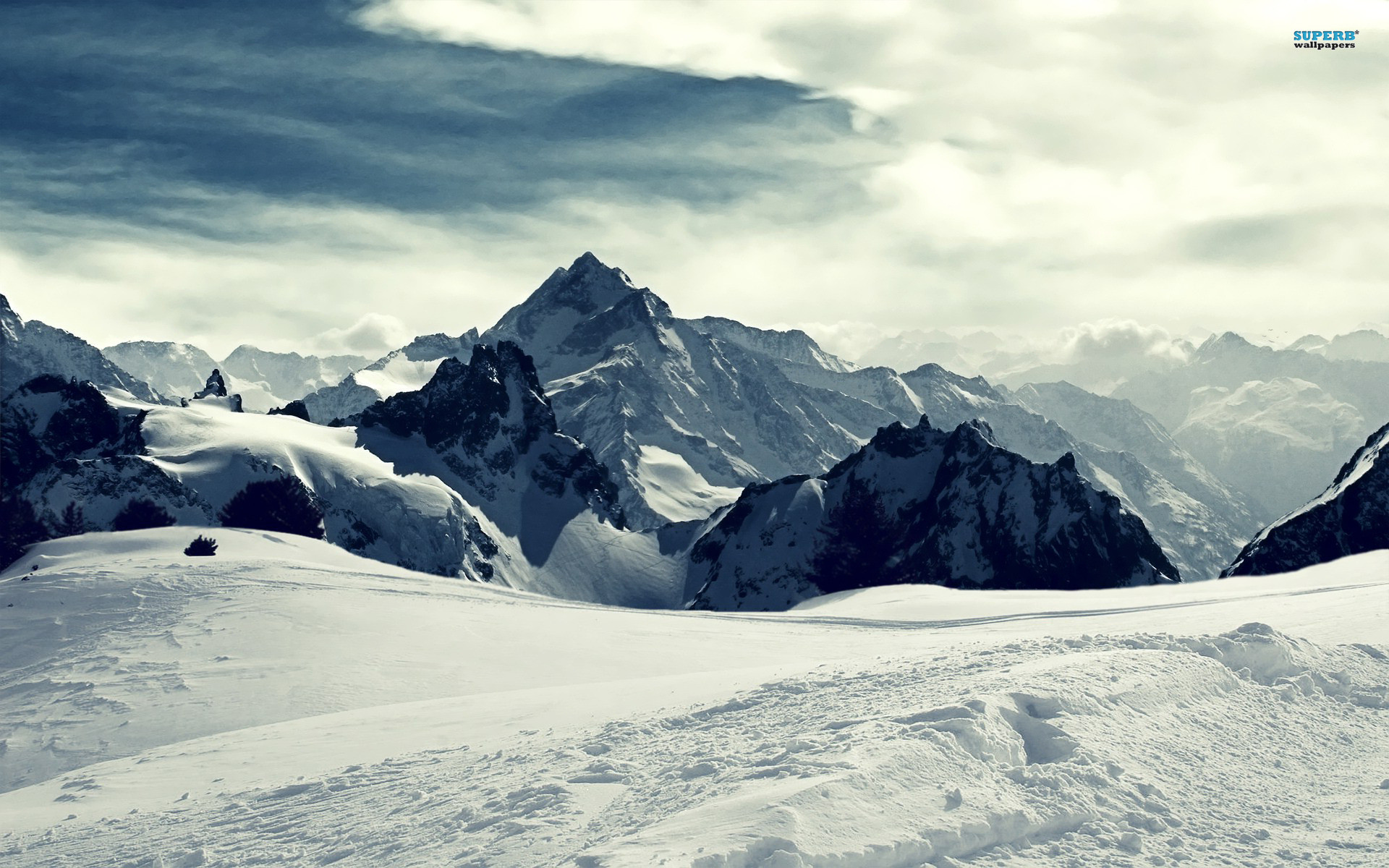 windows 10 berg tapete,berg,gebirge,schnee,massiv,alpen