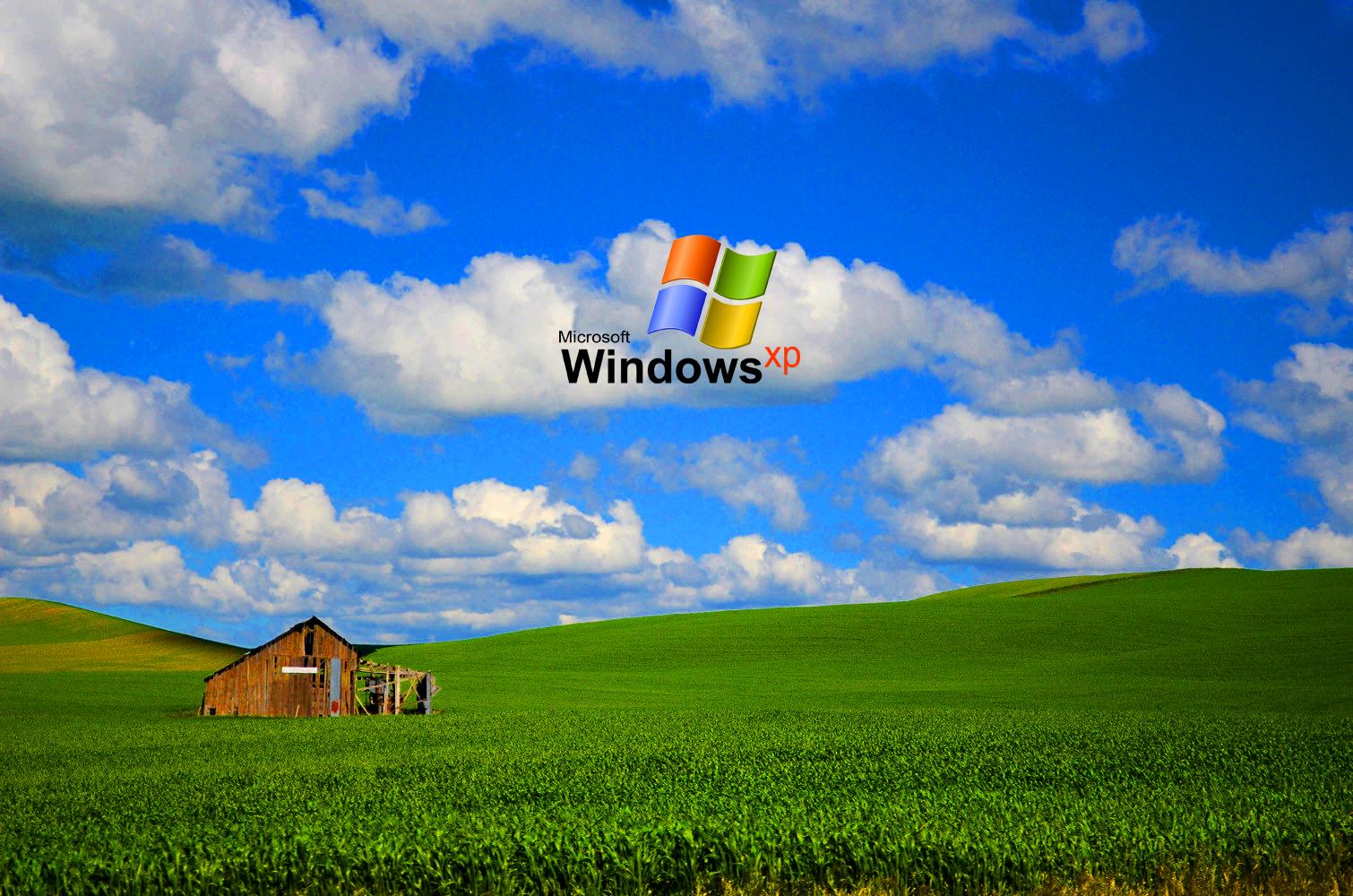 windows original wallpaper,grassland,sky,natural landscape,nature,field