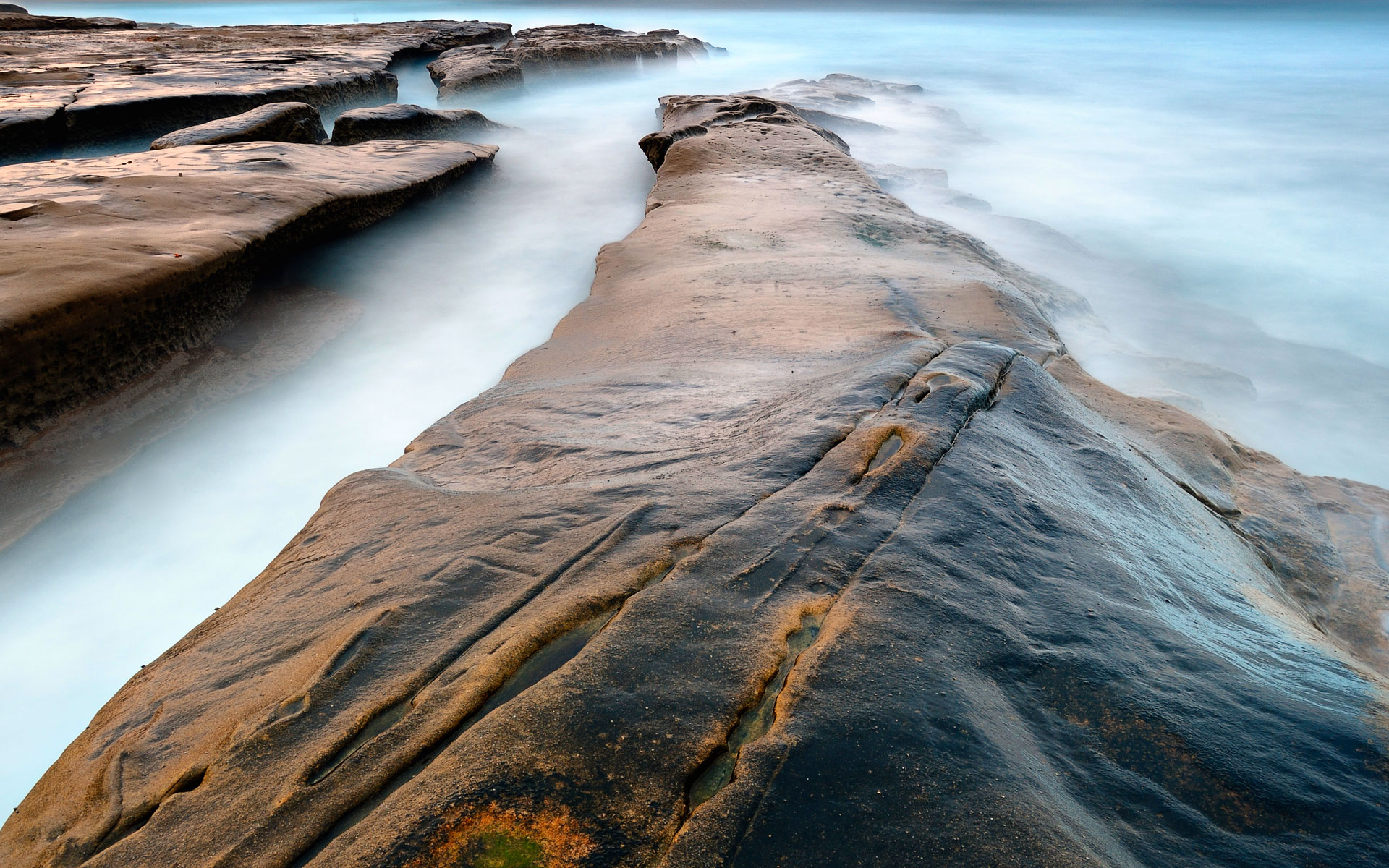 windows original wallpaper,rock,water,shore,wood,coast