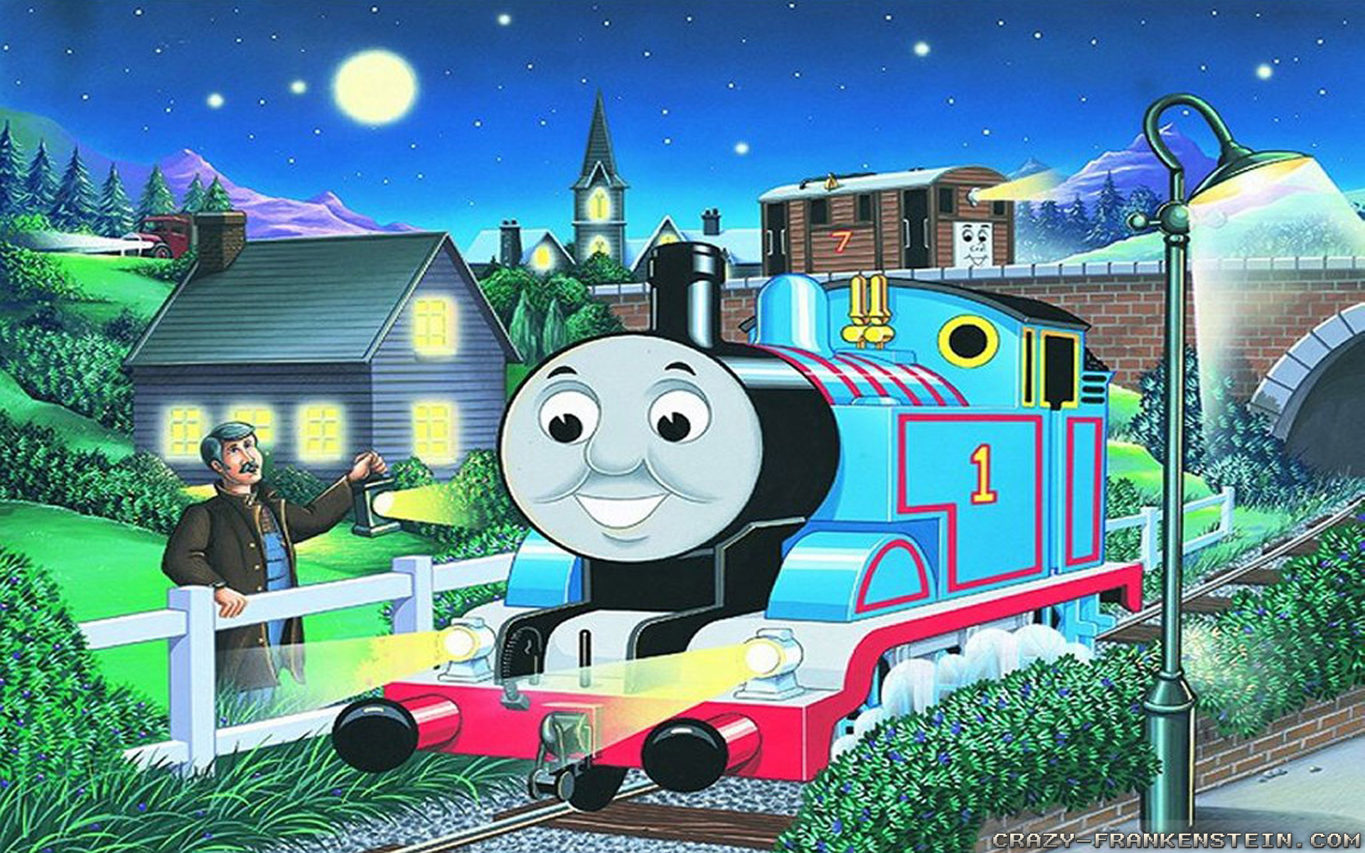 wallpaper thomas,thomas the tank engine,animated cartoon,train,transport,vehicle