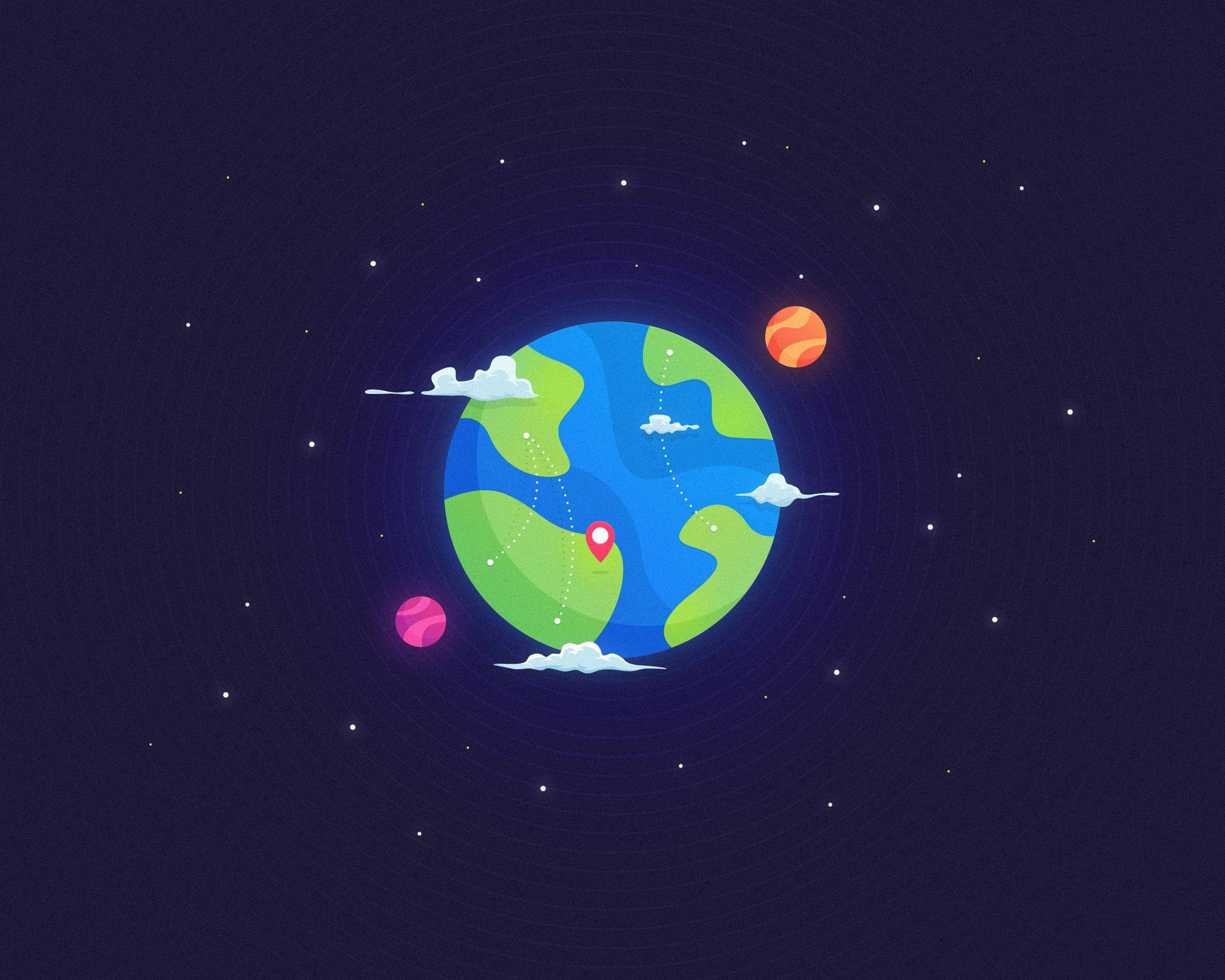 flat earth wallpaper,sky,planet,illustration,earth,atmosphere