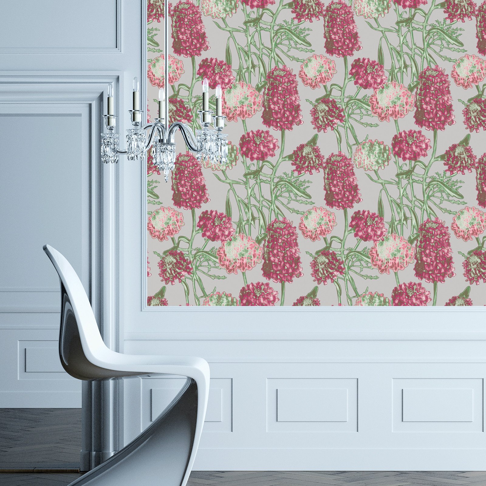 adhesive wallpaper design,wallpaper,pink,green,wall,wall sticker