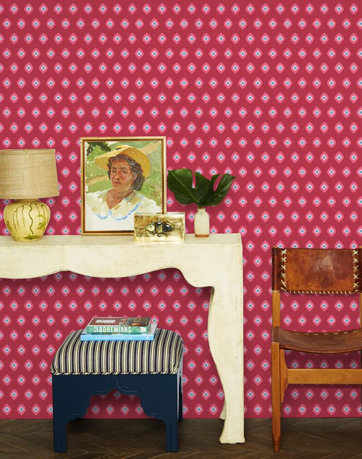 red removable wallpaper,pink,wallpaper,room,red,green (770890) WallpaperUse