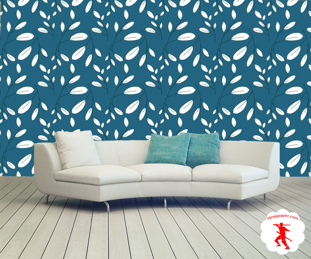 carta da parati rimovibile blu,turchese,sfondo,parete,modello,divano