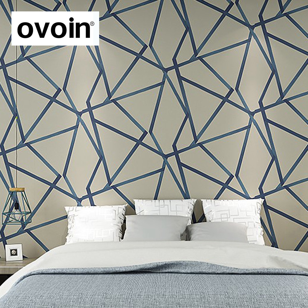 Geometric Wallpaper Design Bedroom WallpaperUse