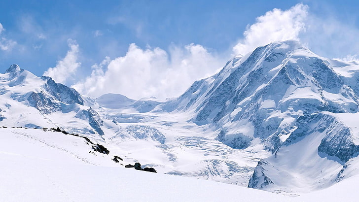 temperature wallpaper,mountainous landforms,mountain,mountain range,glacial landform,snow