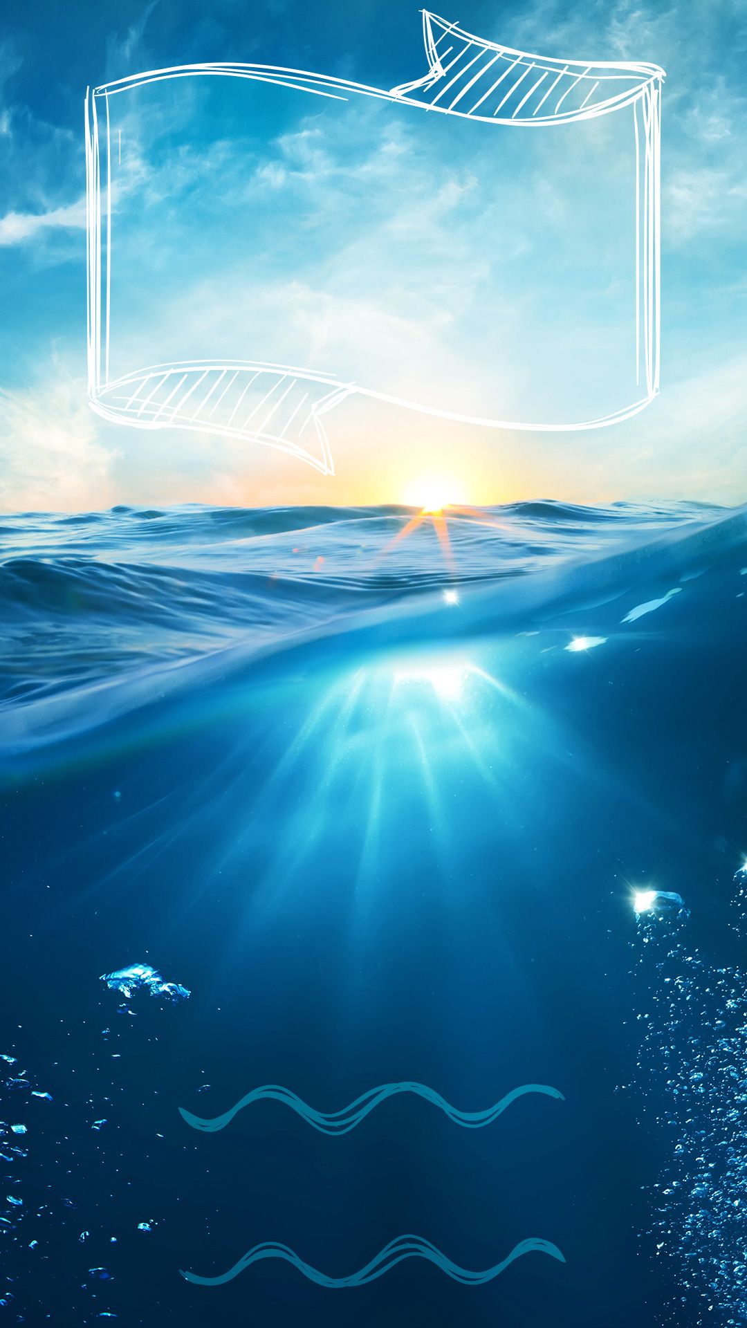 かわいいロック画面の壁紙 空 水 青い 水資源 海洋 Wallpaperuse
