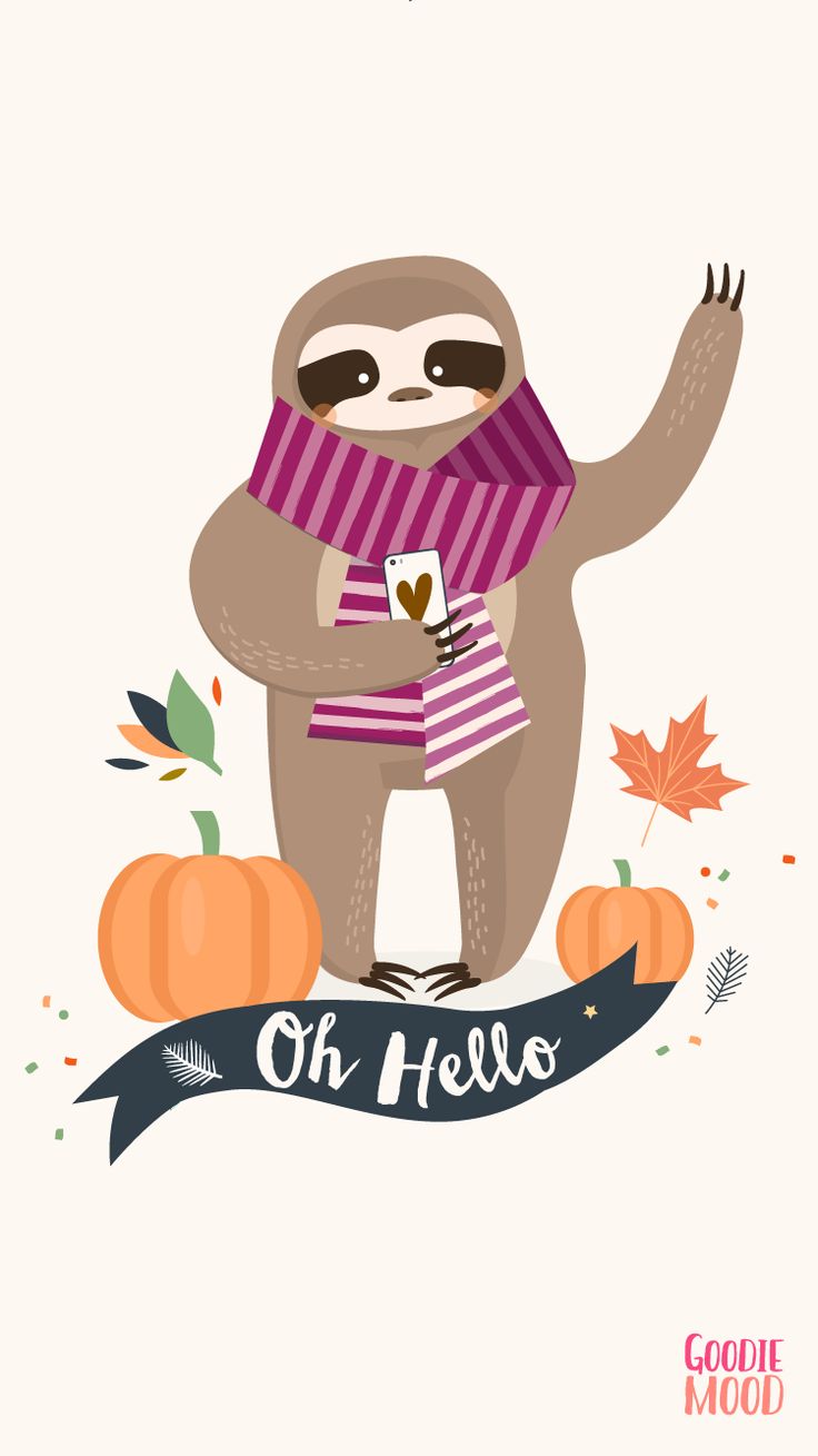 sloth iphone wallpaper,cartoon,illustration,art,fictional character,logo