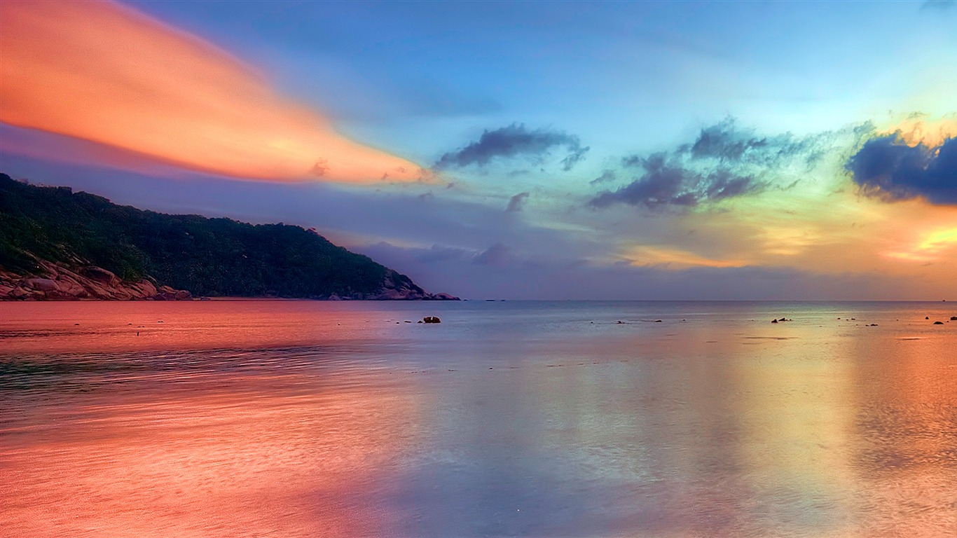 fondo de pantalla de windows 10,cielo,cuerpo de agua,naturaleza,mar,paisaje natural