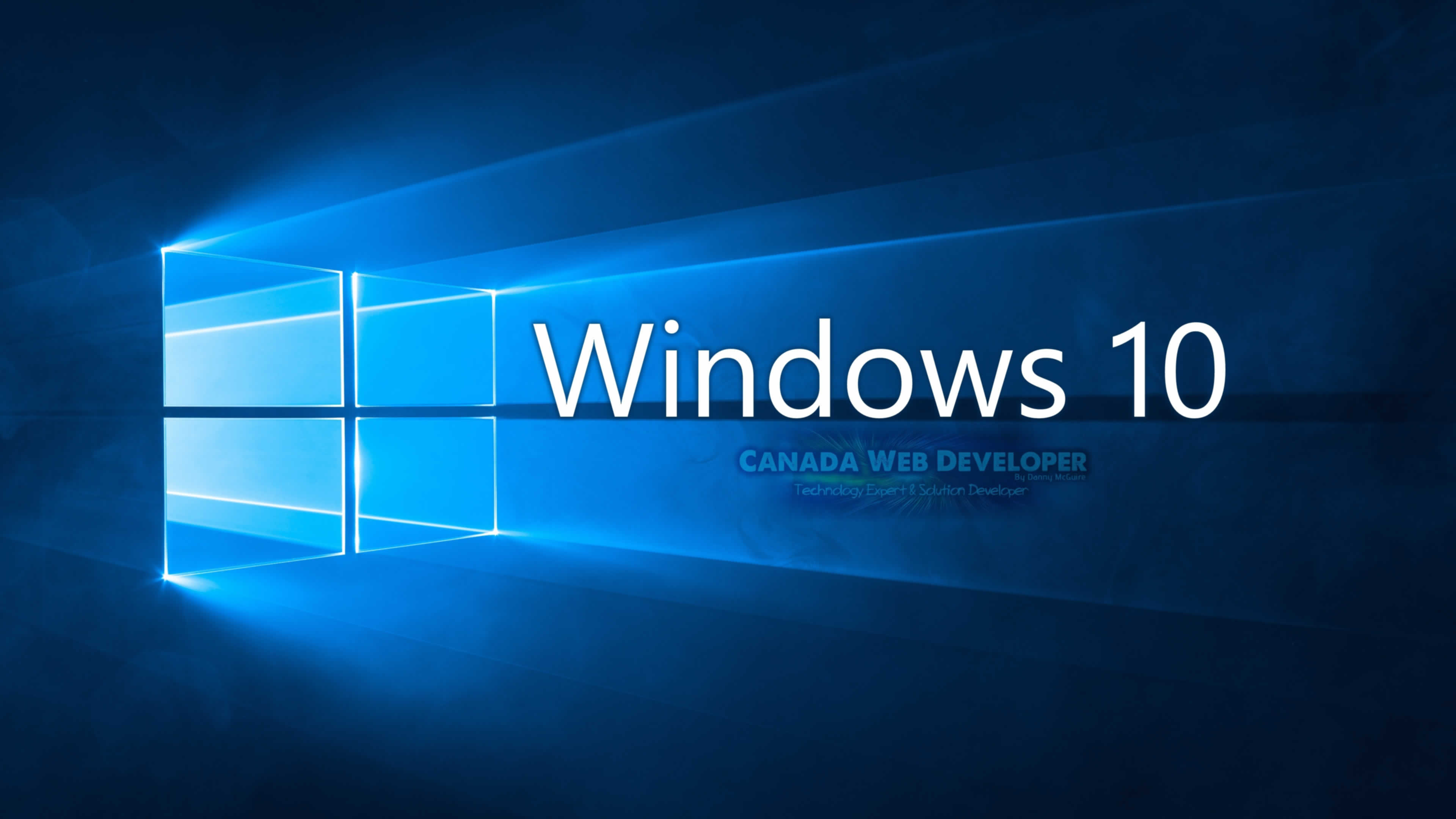 fondo de pantalla de windows 10 pro,azul,texto,ligero,encendiendo,cielo
