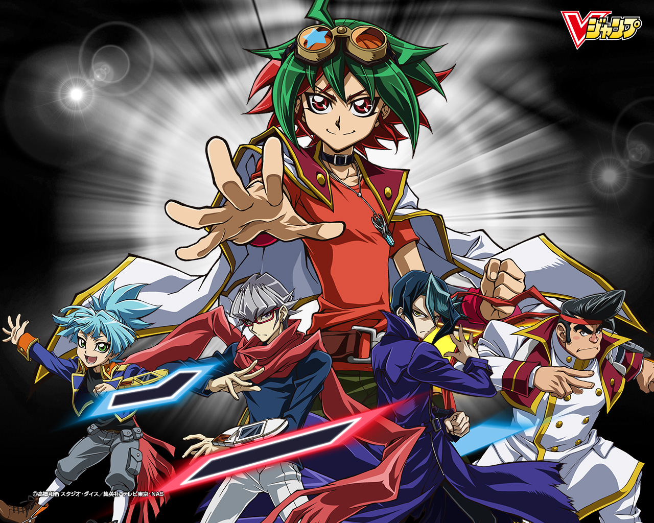 yugioh arc v wallpaper,cartoon,anime,games,cg artwork,fictional character