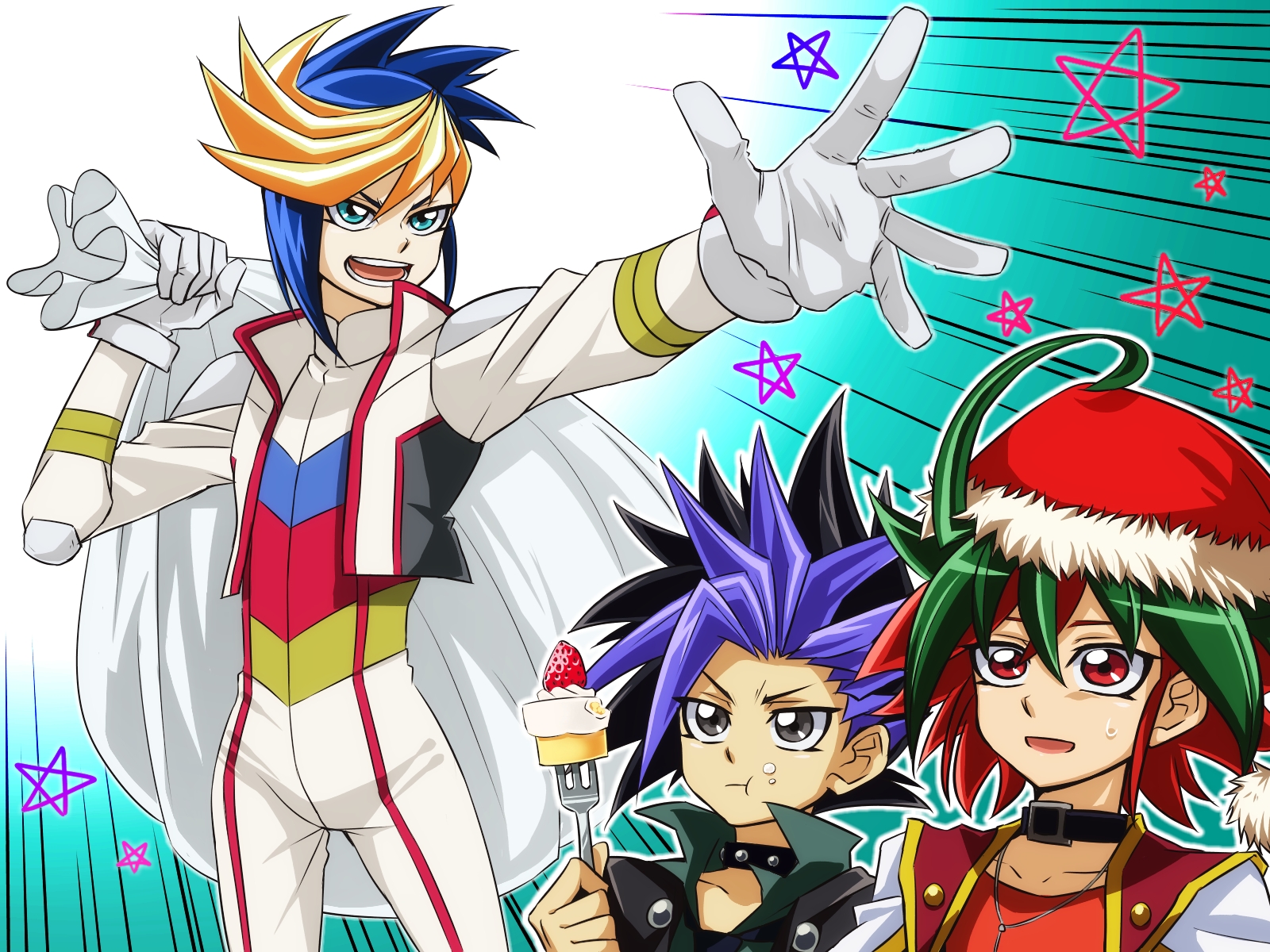 yugioh arc v wallpaper,karikatur,anime,illustration,erfundener charakter,fiktion