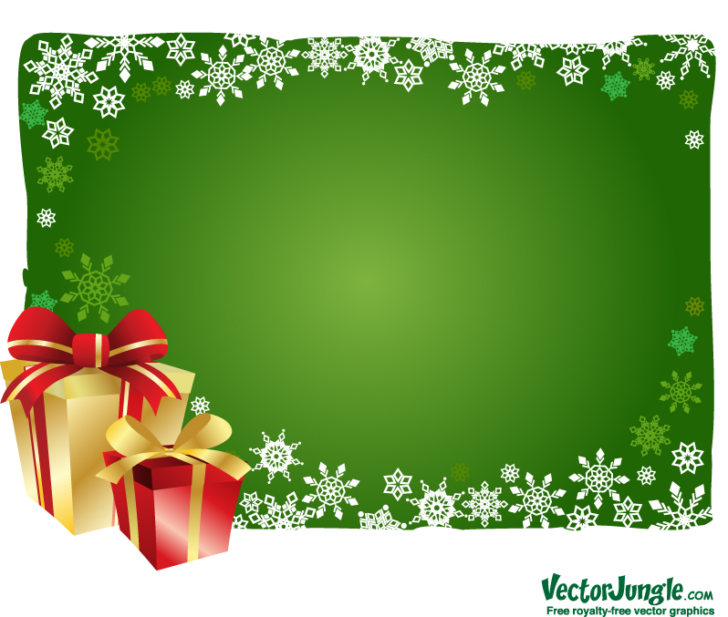 christmas party wallpaper,green,clip art,present,holly,illustration