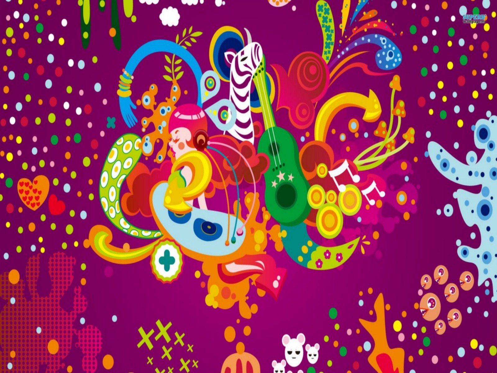 birthday party wallpaper,psychedelic art,graphic design,art,font,visual arts