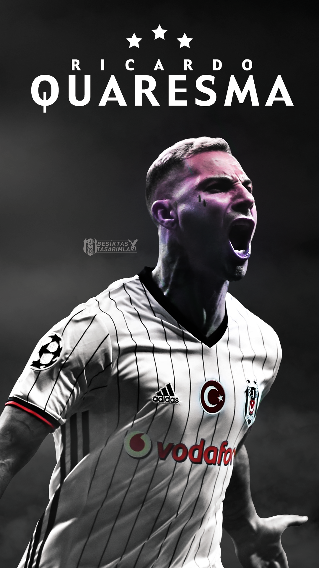 quaresma beşiktaş wallpaper,poster,font,photo caption,album cover,magazine