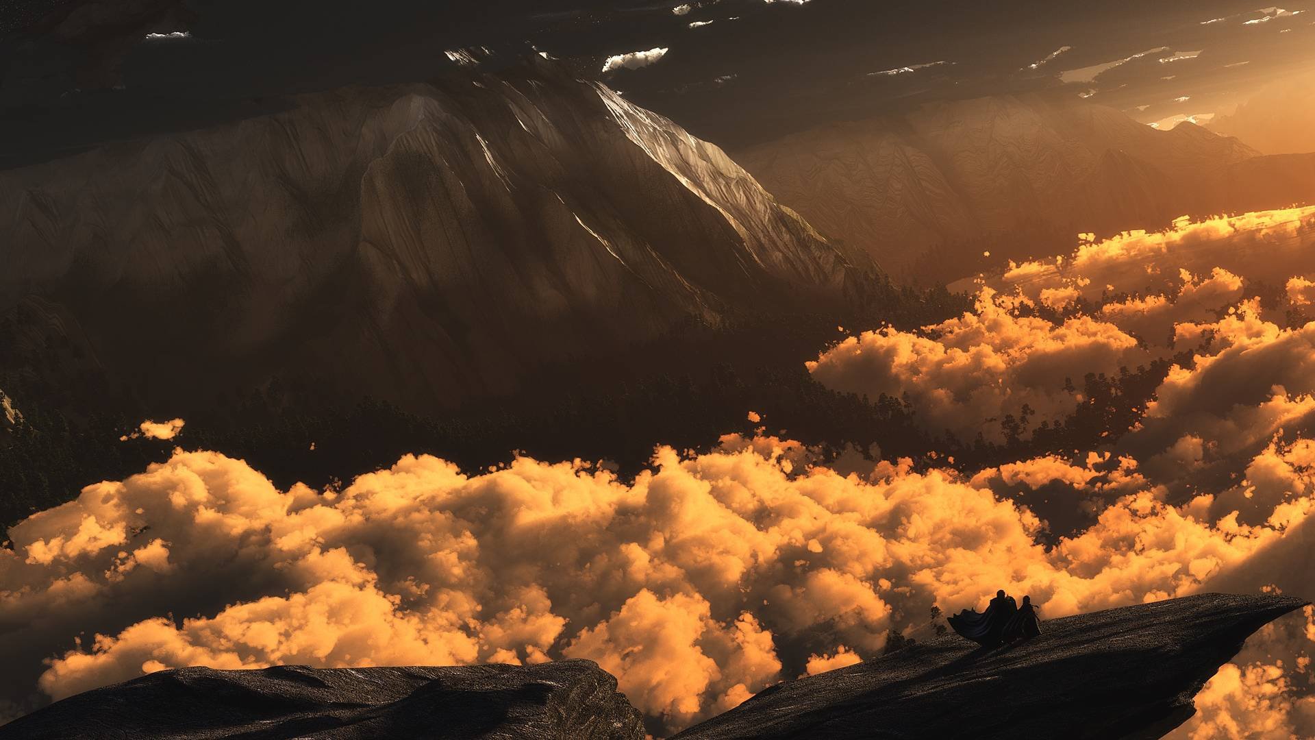 fond d'écran d'écran partagé,ciel,nuage,atmosphère,cumulus,jour