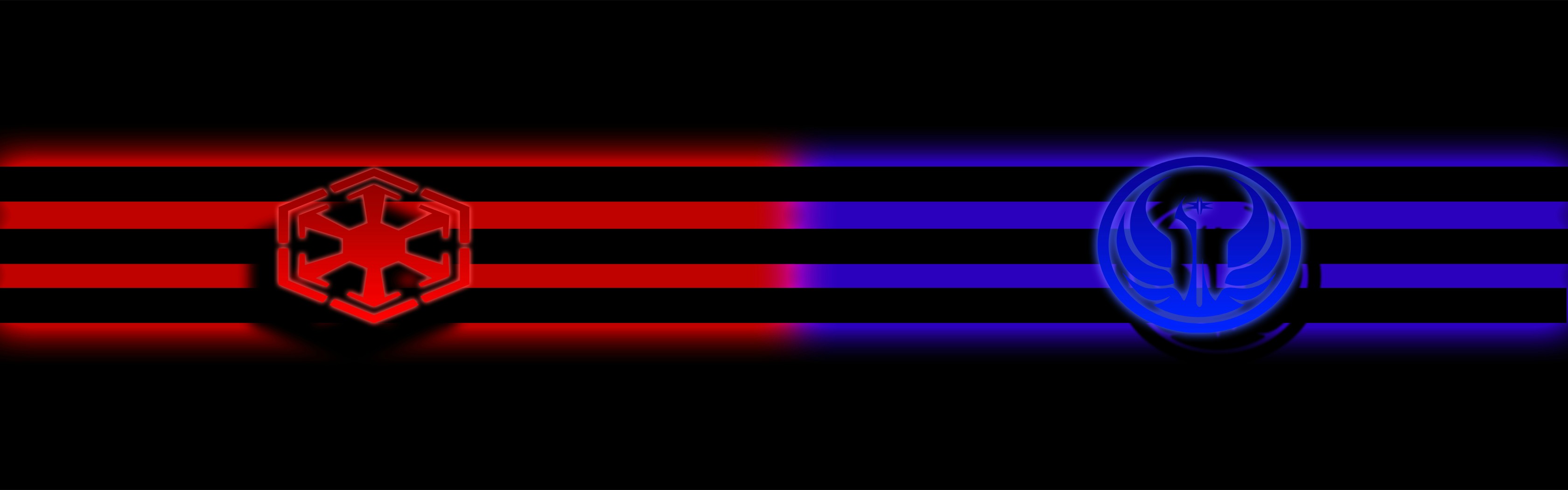 guerre stellari sfondo per monitor doppio,leggero,blu elettrico,neon,viola,illuminazione ad effetto visivo