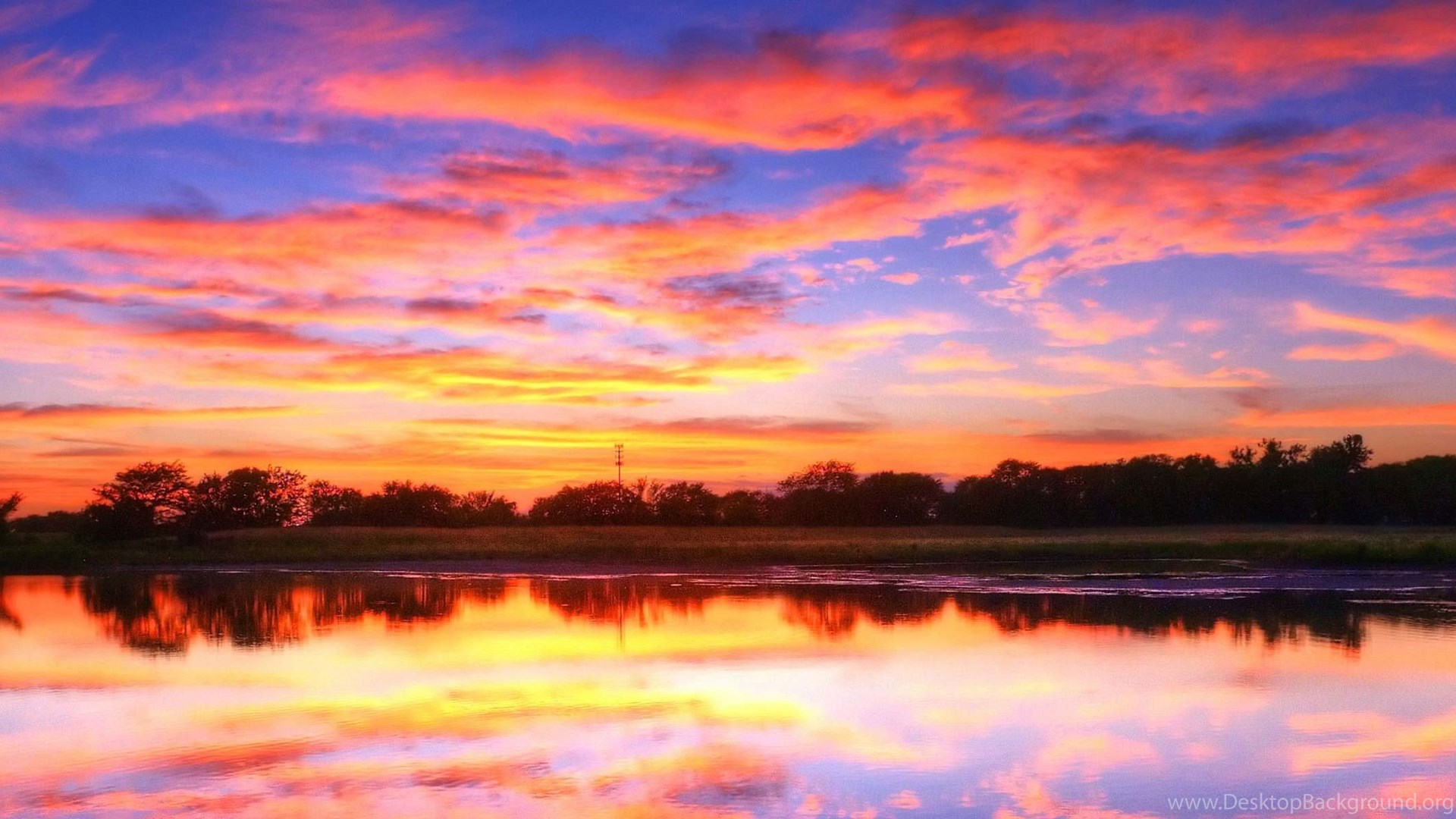 wallpaper panorama,sky,natural landscape,nature,afterglow,reflection