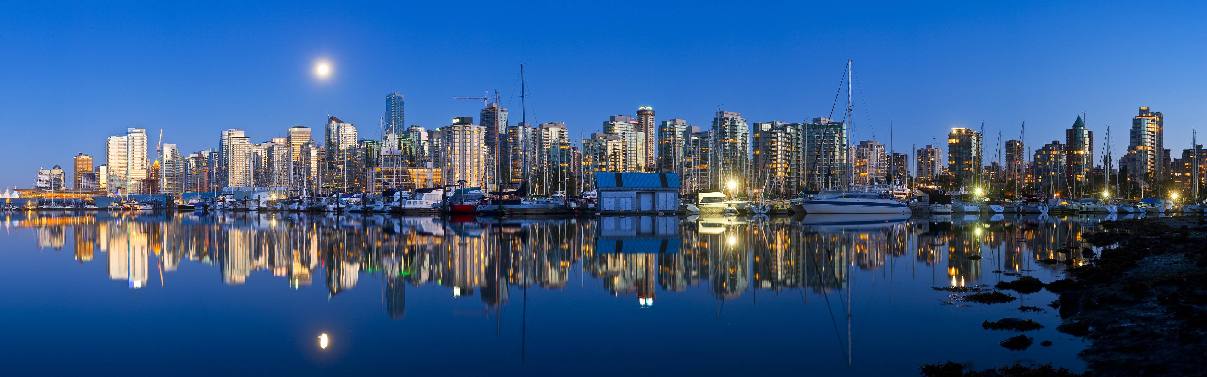 panoramic wallpaper windows 10,cityscape,city,skyline,metropolitan area,reflection