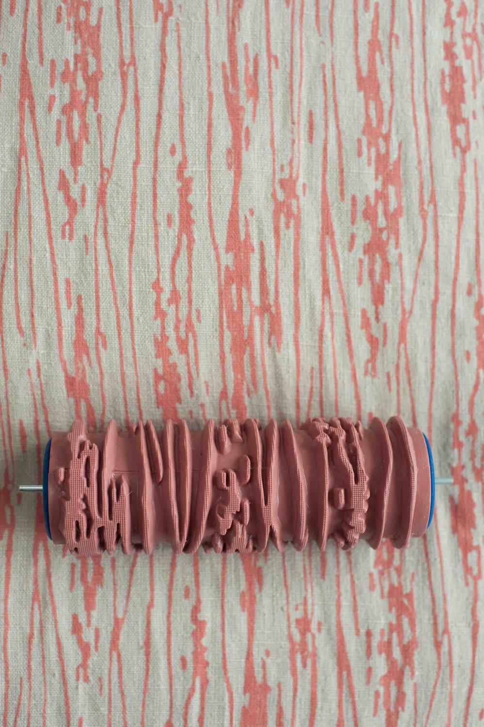 wallpaper paint roller,pink,brown,curtain,textile,material property