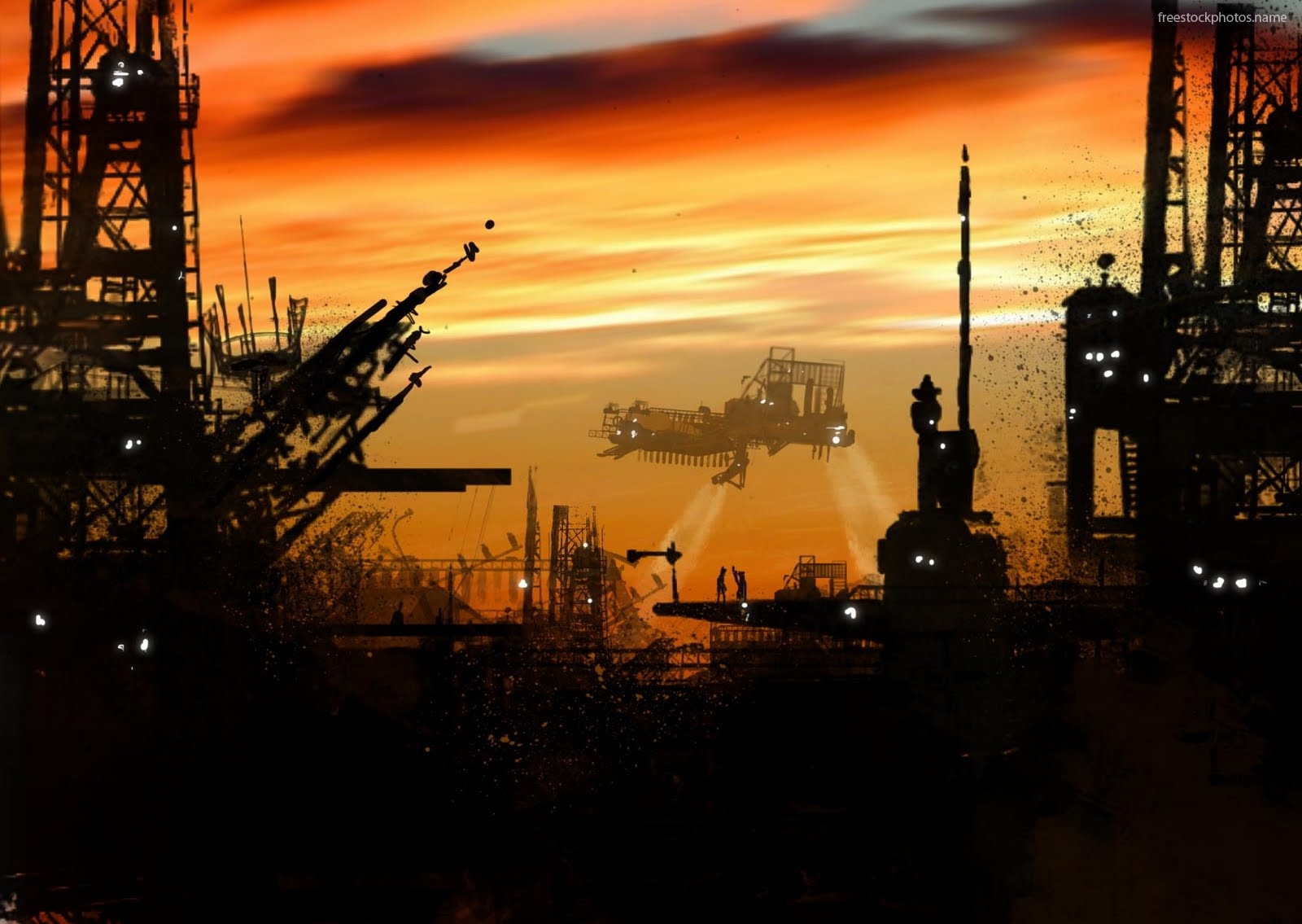 oil wallpaper,sky,sunset,afterglow,evening,dusk