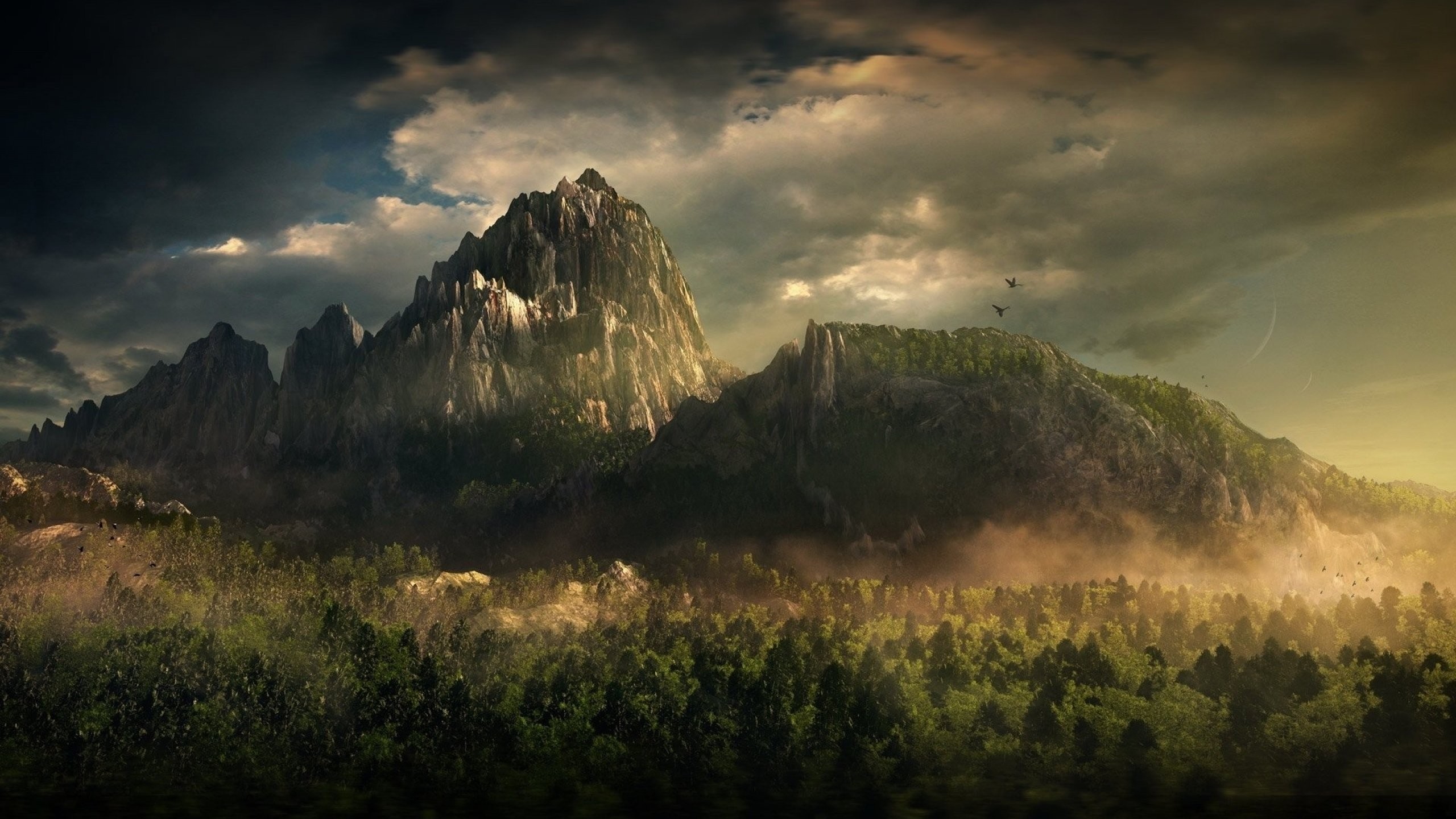 arte fondos de pantalla hd descarga gratuita,naturaleza,cielo,paisaje natural,montaña,colina