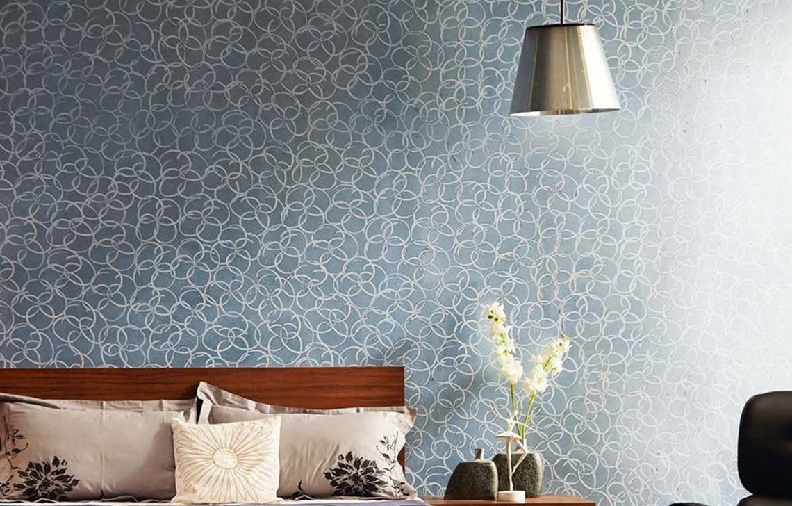 wallpaper and paint combination ideas,wall,wallpaper,room,interior design,lighting