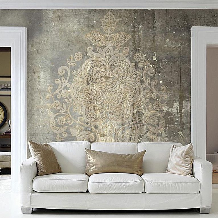 wallpaper and paint combination ideas,wall,furniture,wallpaper,living room,room