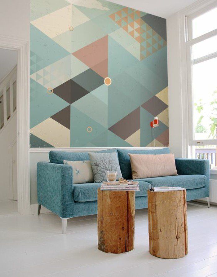 ideen für die kombination von tapeten und farben,wohnzimmer,möbel,zimmer,innenarchitektur,wand