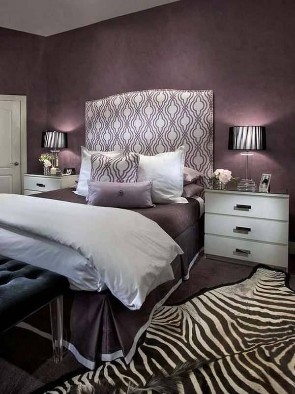 ideen für die kombination von tapeten und farben,schlafzimmer,möbel,bett,bettdecke,zimmer