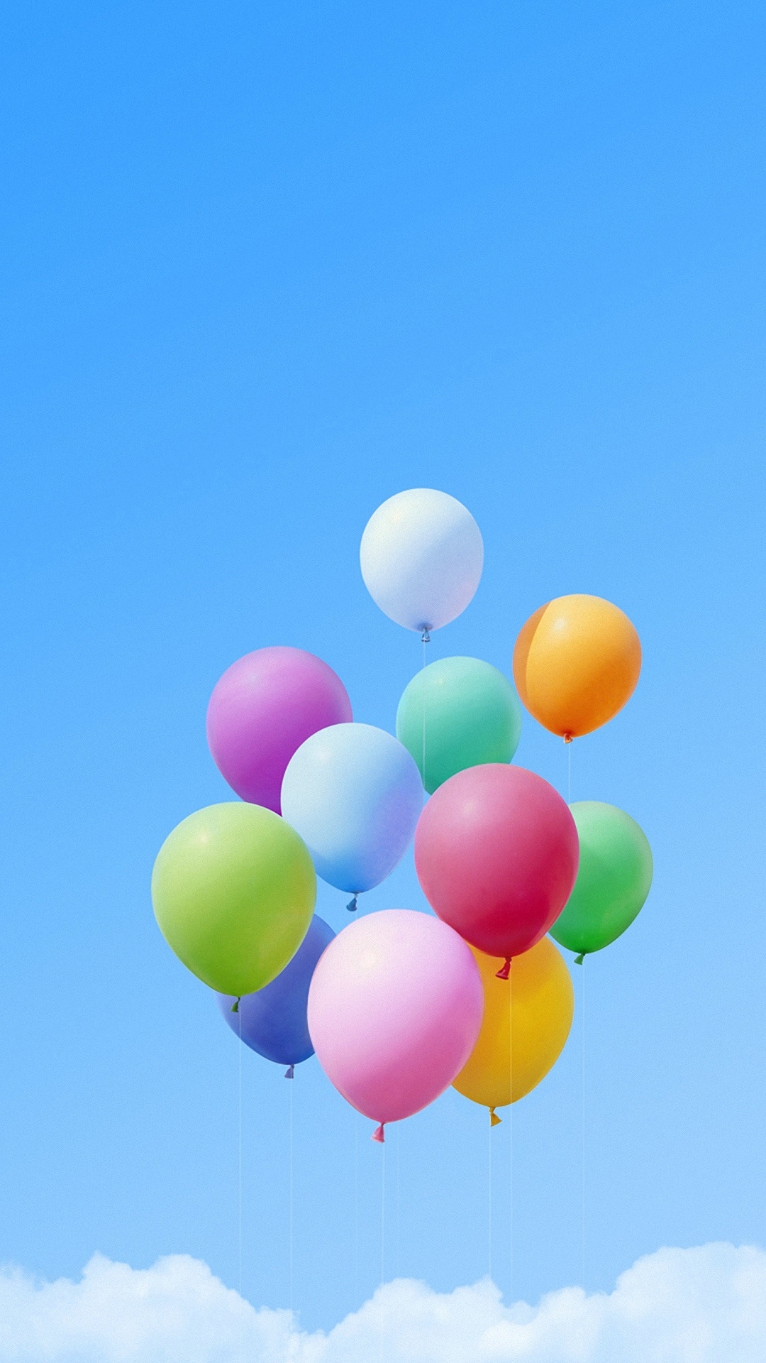 cute photos for wallpaper,balloon,blue,sky,party supply,daytime