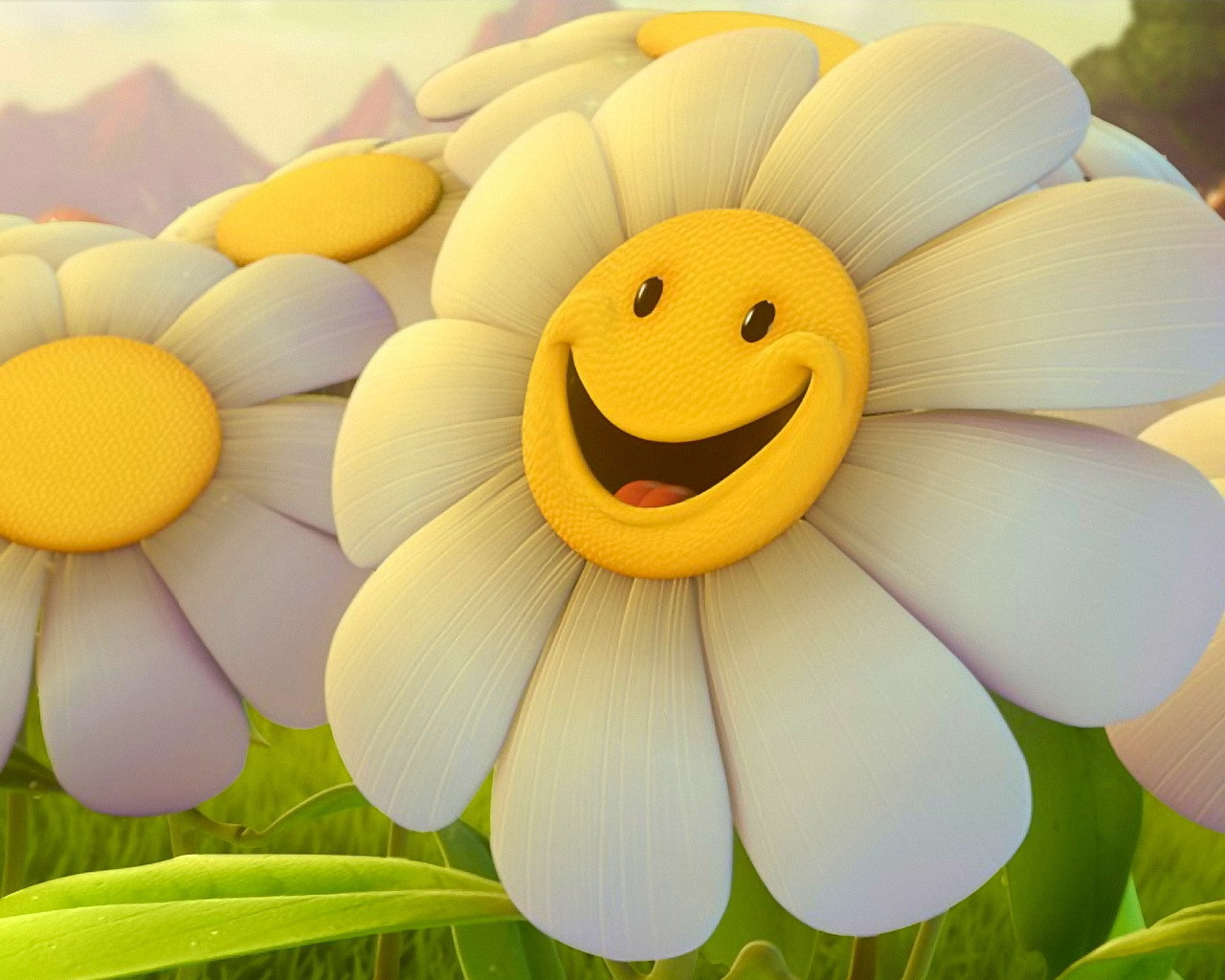 keep smiling wallpaper,yellow,smile,daytime,facial expression,petal