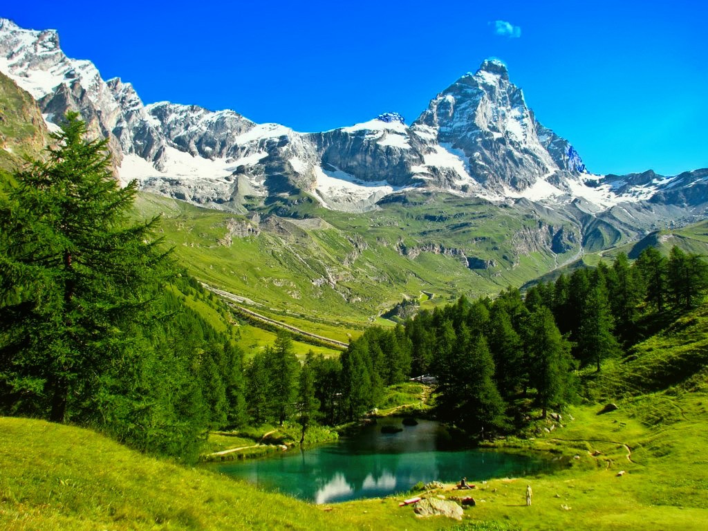 sfondo 1024x768 hd,montagna,paesaggio naturale,natura,catena montuosa,stazione di collina