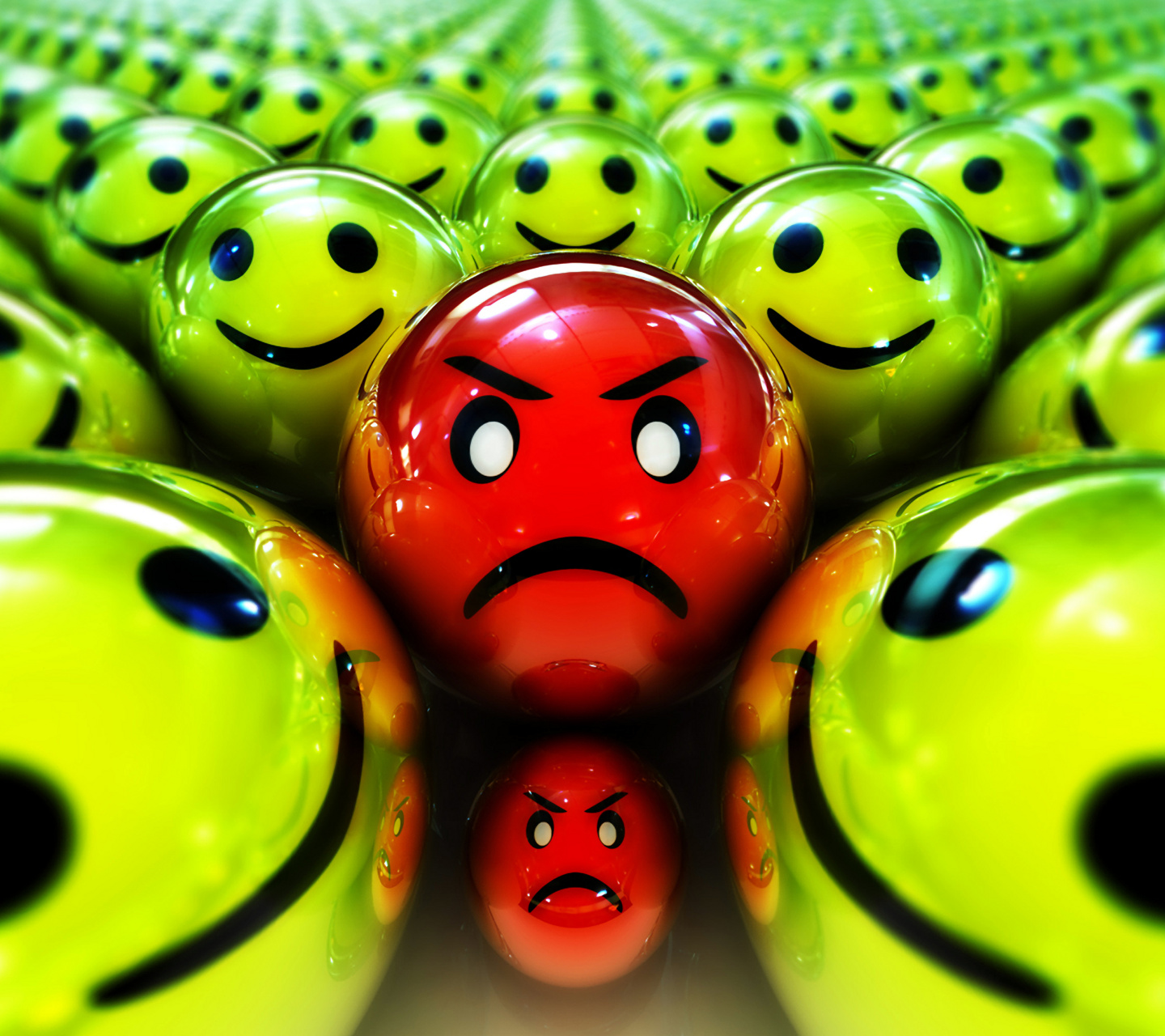 smiley wallpaper for mobile,facial expression,green,emoticon,yellow,ball