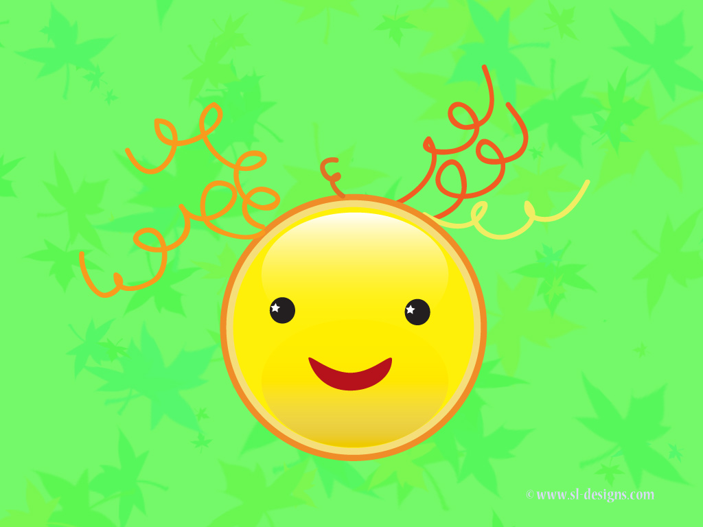 cute smiley wallpapers,green,yellow,facial expression,smile,emoticon