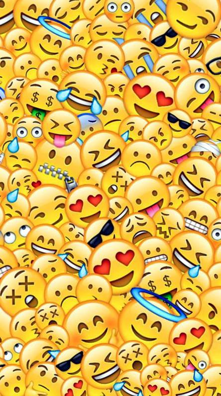 emoticon wallpaper,emoticon,gelb,smiley,muster,design