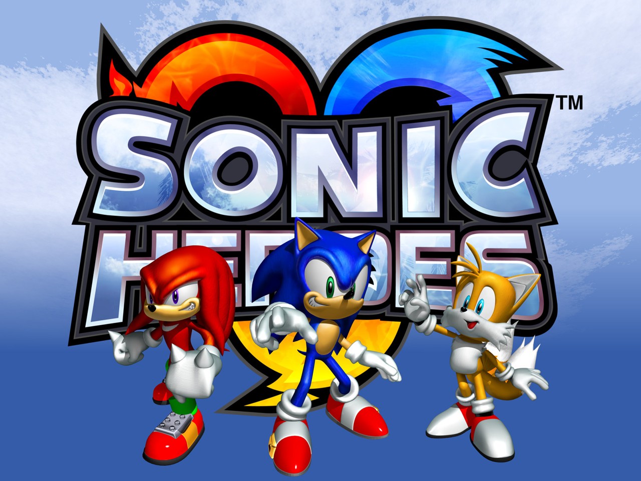 sonic heroes wallpaper,sonic the hedgehog,animierter cartoon,karikatur,erfundener charakter,spiele