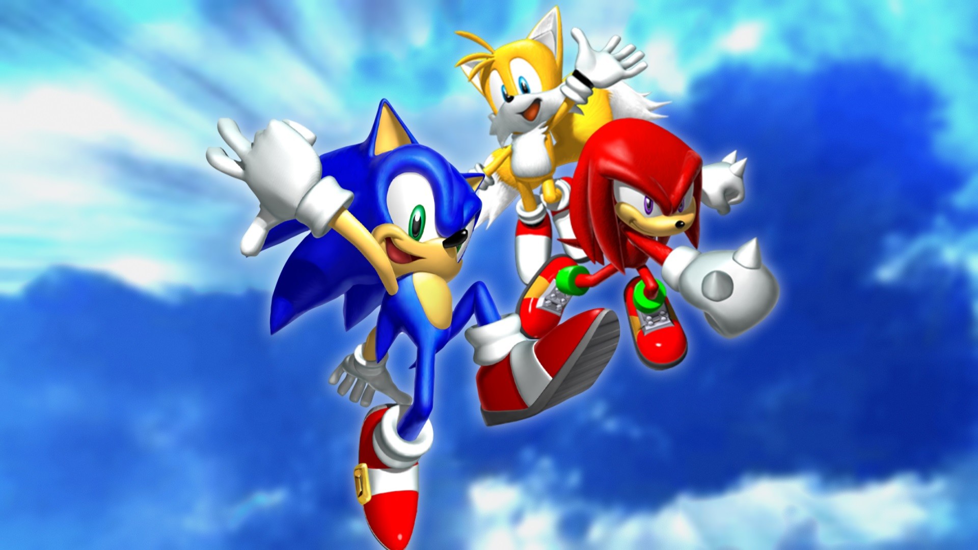 sonic heroes wallpaper,sonic the hedgehog,animierter cartoon,karikatur,erfundener charakter,mario