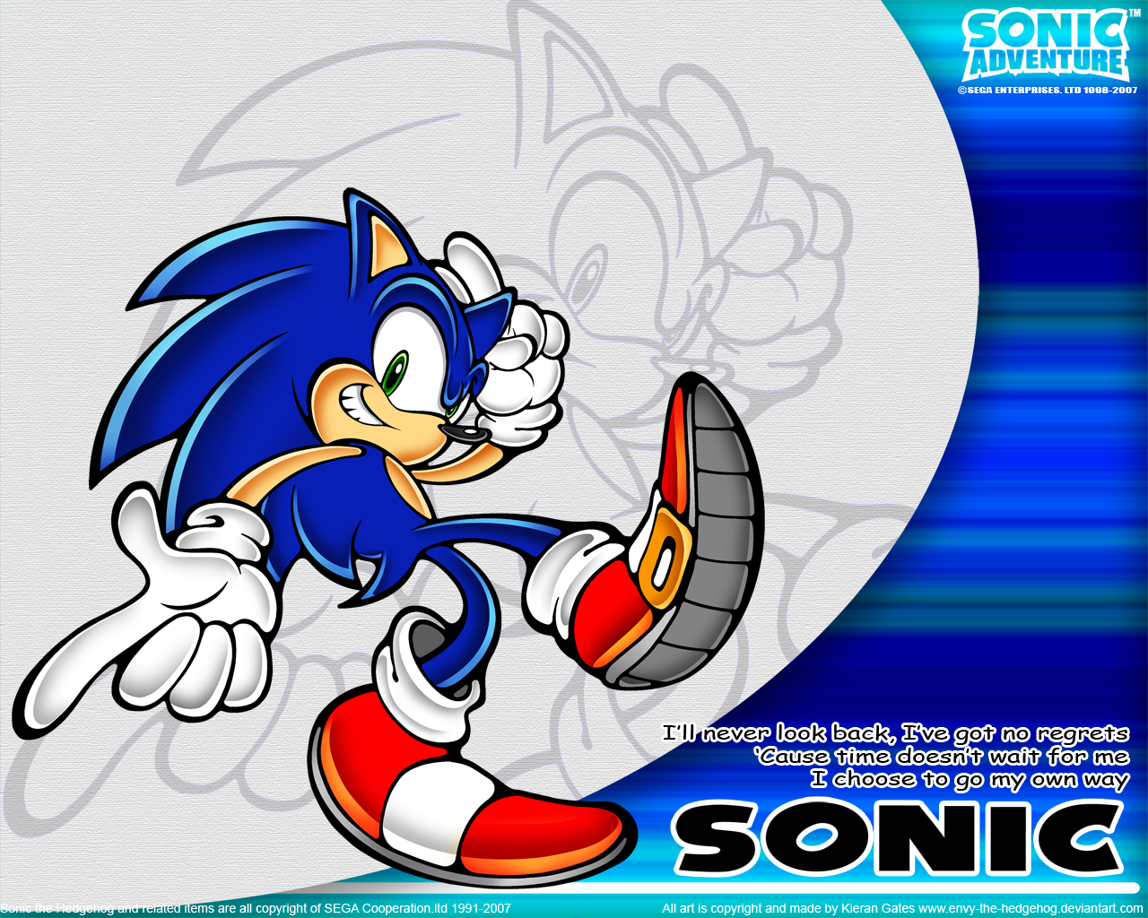 sonic adventure wallpaper,cartoon,sonic the hedgehog,fictional character,animated cartoon,fiction