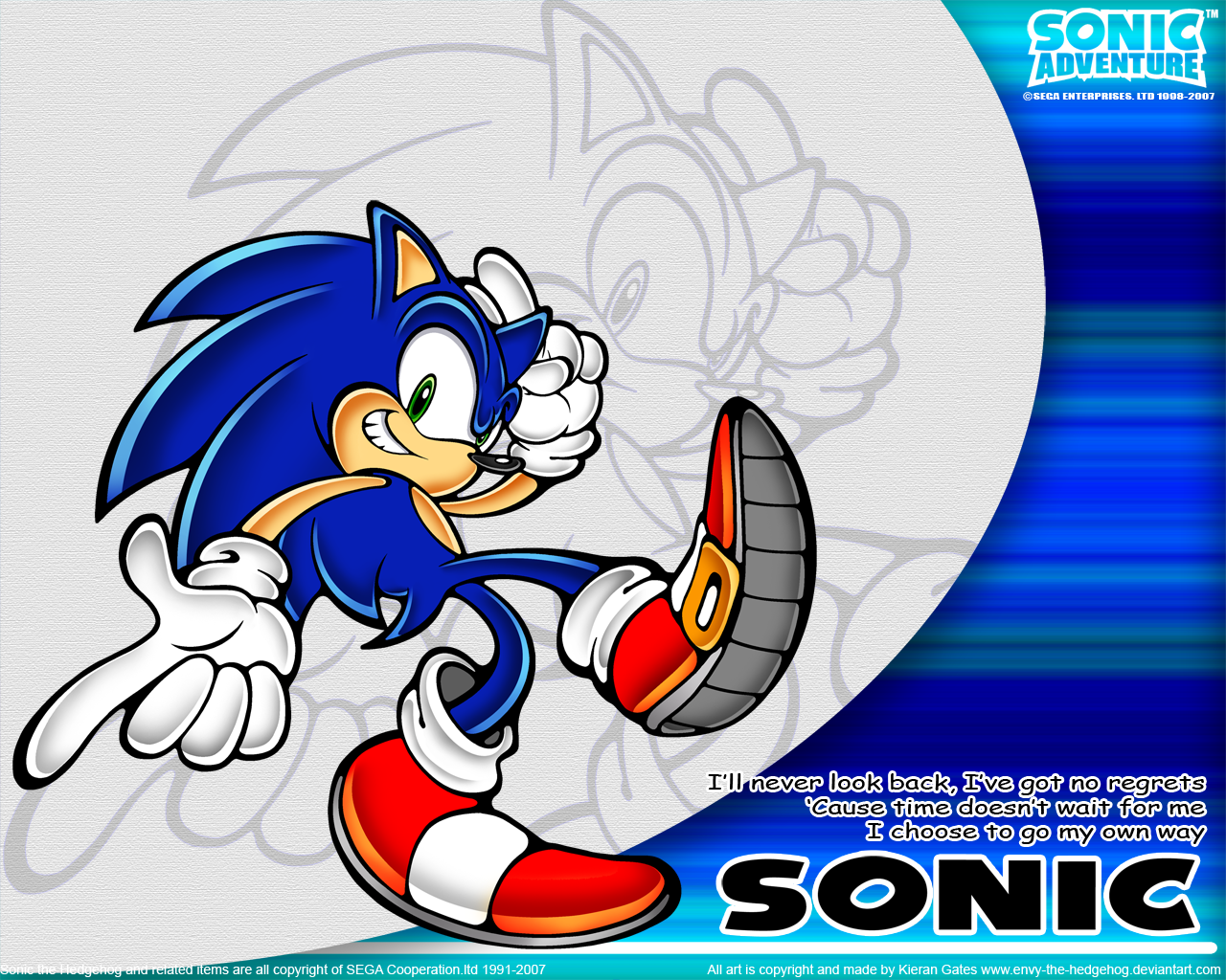 sonic adventure wallpaper,karikatur,sonic the hedgehog,erfundener charakter,animierter cartoon,fiktion