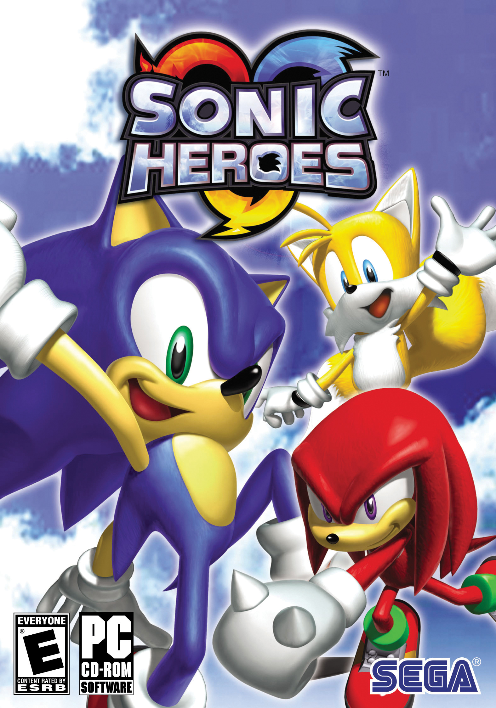 sonic heroes wallpaper,animierter cartoon,sonic the hedgehog,karikatur,computerspiel,erfundener charakter