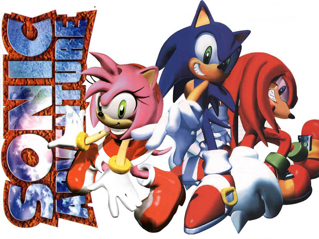 sonic adventure wallpaper,cartoon,sonic the hedgehog,animated cartoon,fictional character,animation