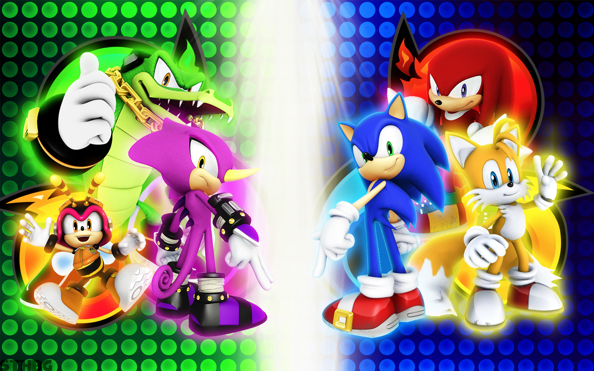 sonic heroes wallpaper,cartoon,sonic the hedgehog,fictional character,toy,action figure