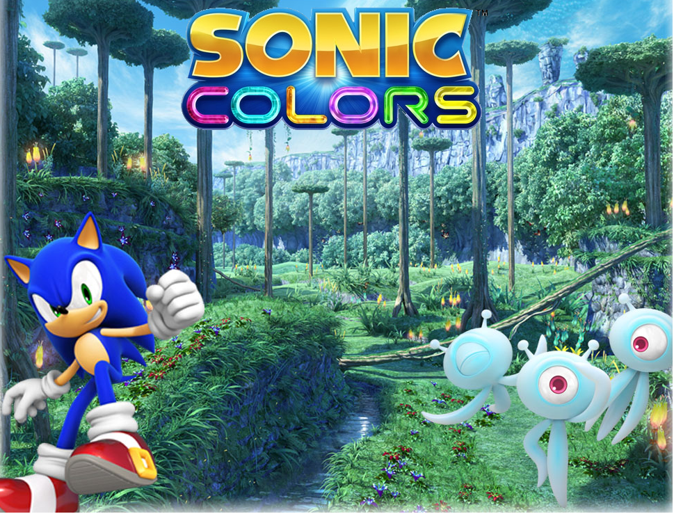 sonic colors wallpaper,animated cartoon,action adventure game,pc game,cartoon,adventure game